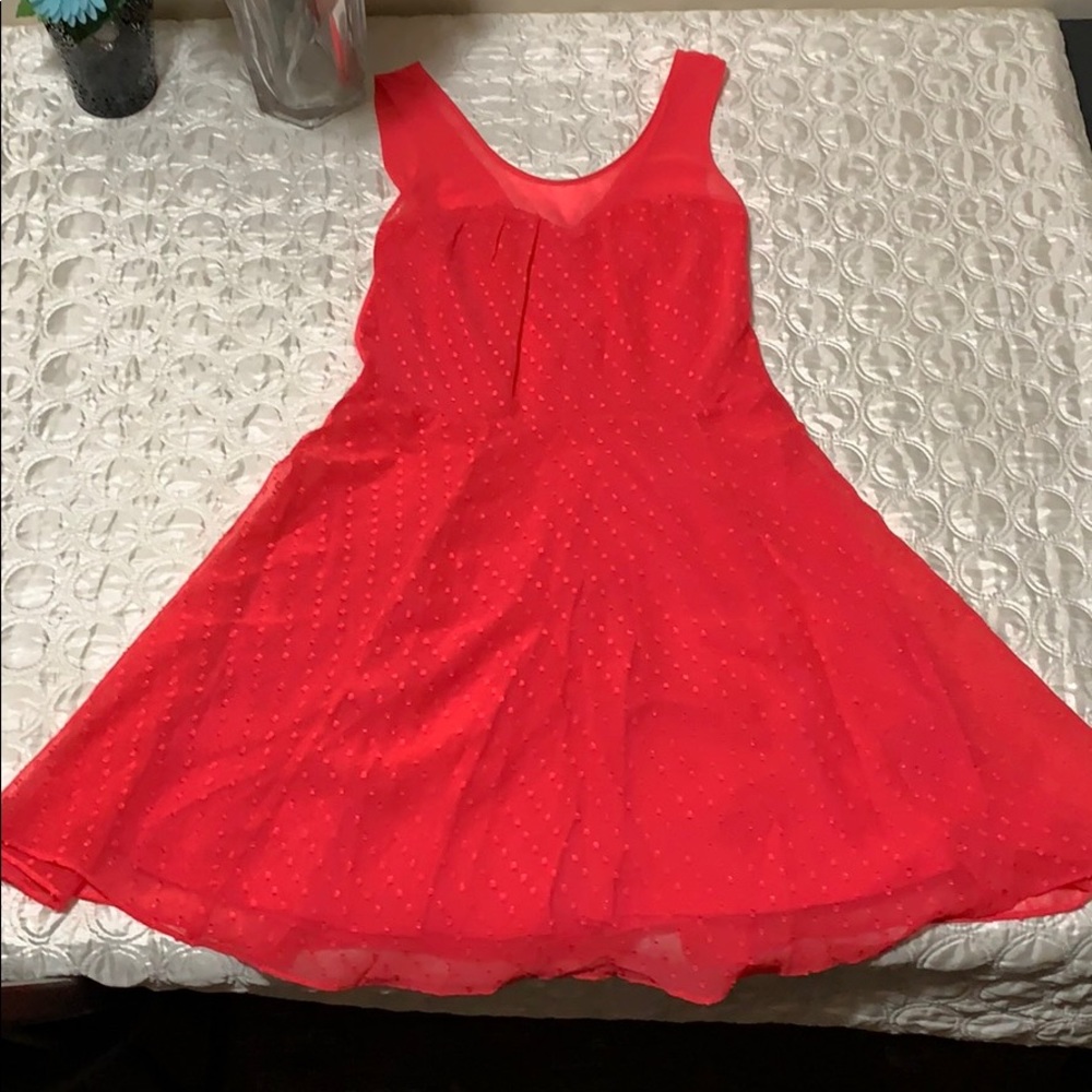 Hot Coral express dress.